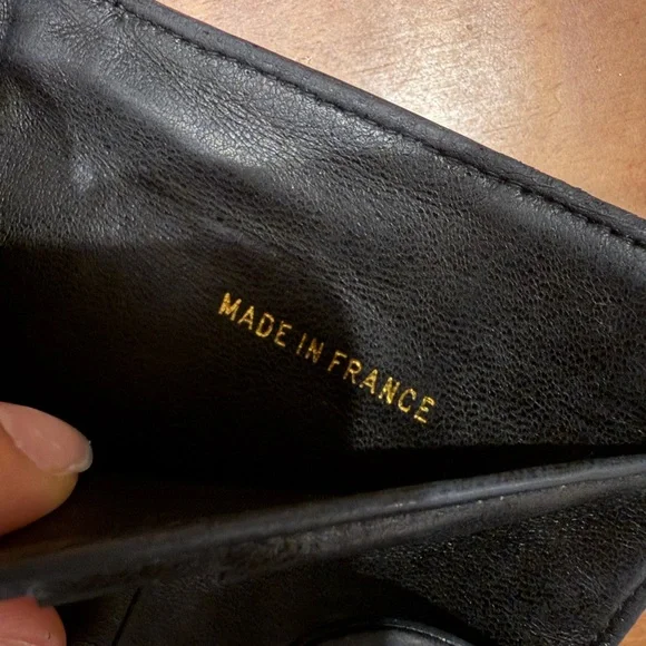 SOLD - Chanel Classic Black Leather Wallet - Picture 15 of 16